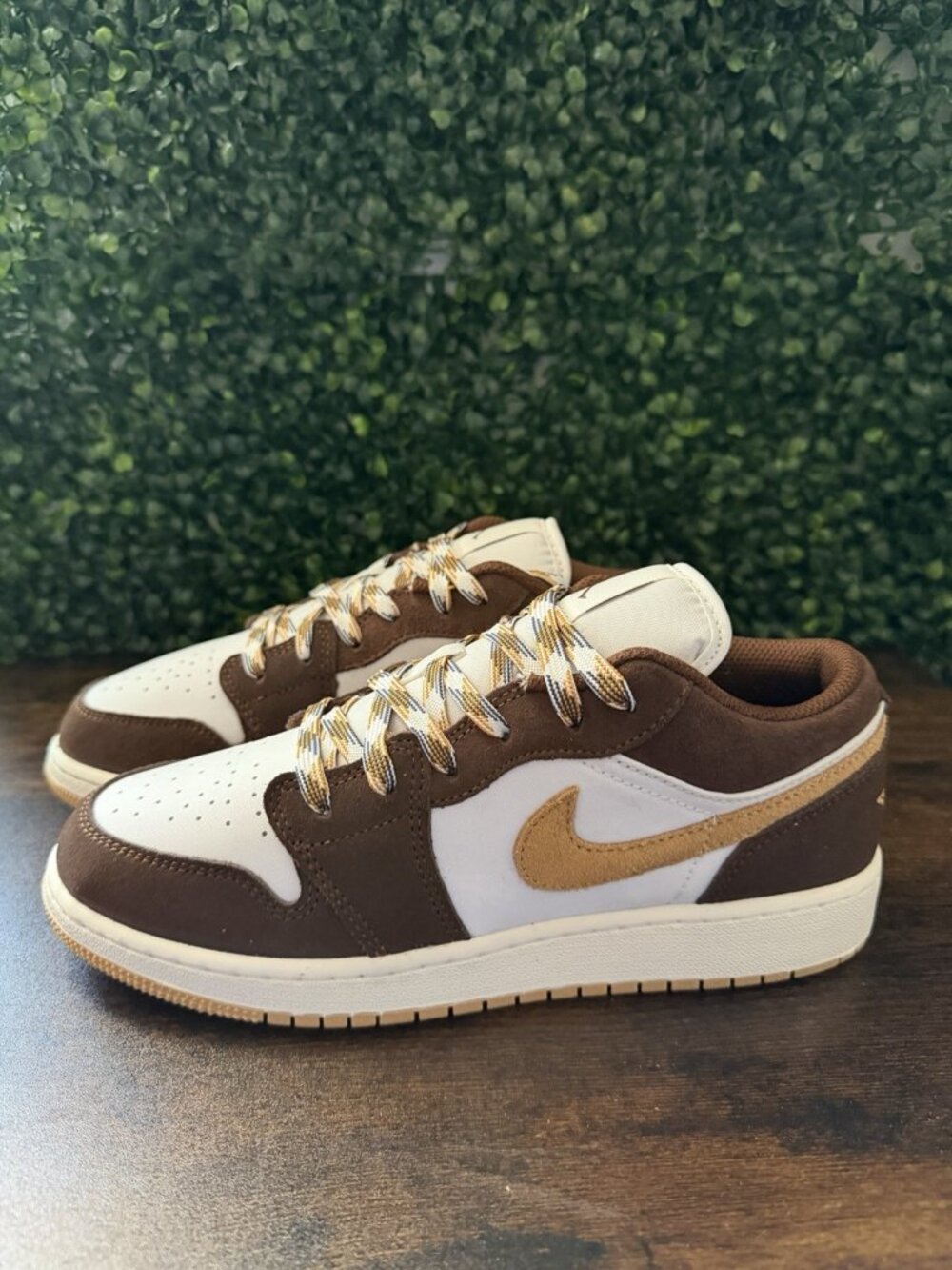 Nike Air Jordan 1 Low SE Cacao Wow Brown Kids Size 6 FB2216-200 Women's 7.5 Shoe